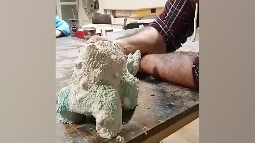آموزش مجسمه سازی با کاغذ (تکنی...