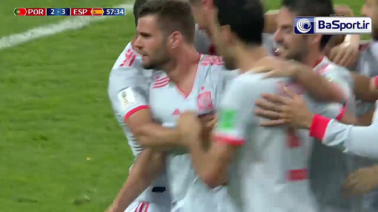 خلاصه بازی اسپانیا ۳ ۳ پرتغال...