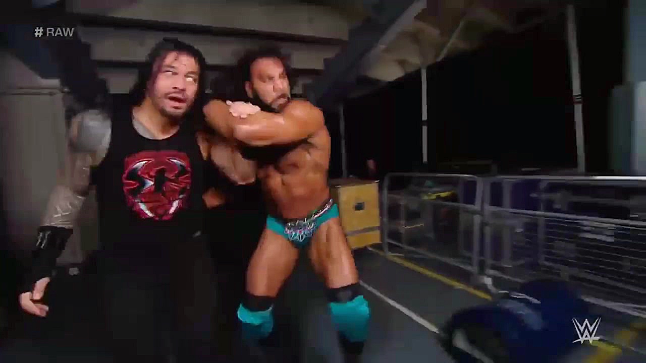 درگیریهای شدید رومن ریز wwe