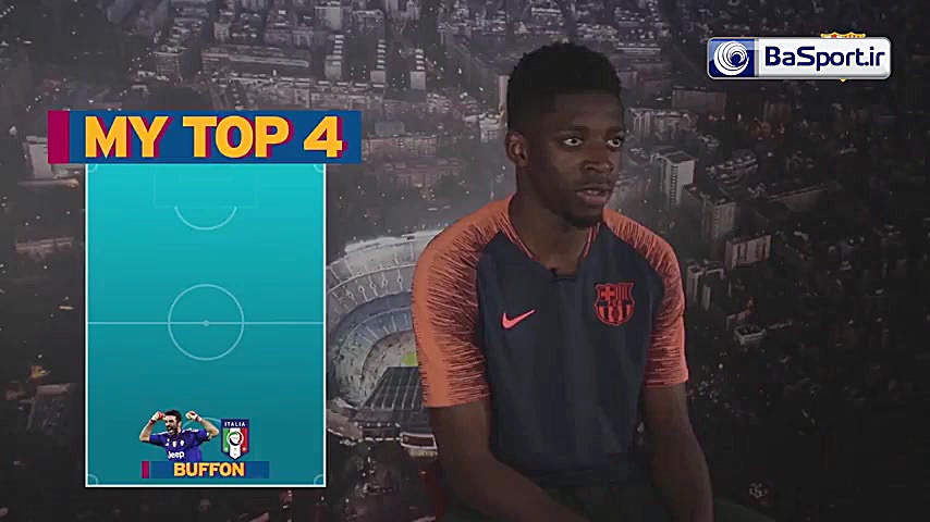 تیم منتخب 4 نفره عثمان دمبله