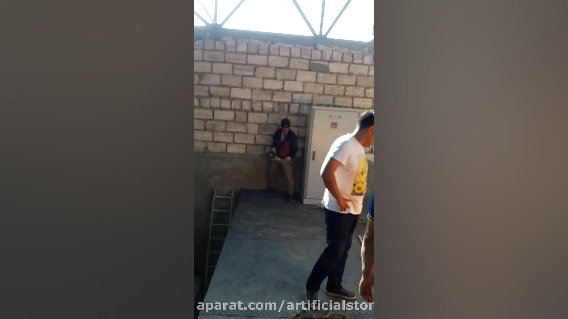 سنگ آنتیک مصنوعی | خط تولید سن...