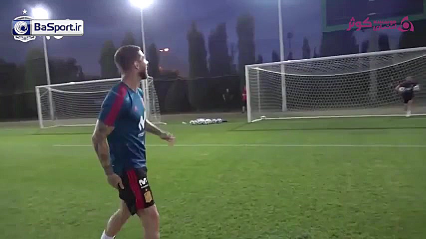 چالش جالب پنالتی راموس و کاروا...