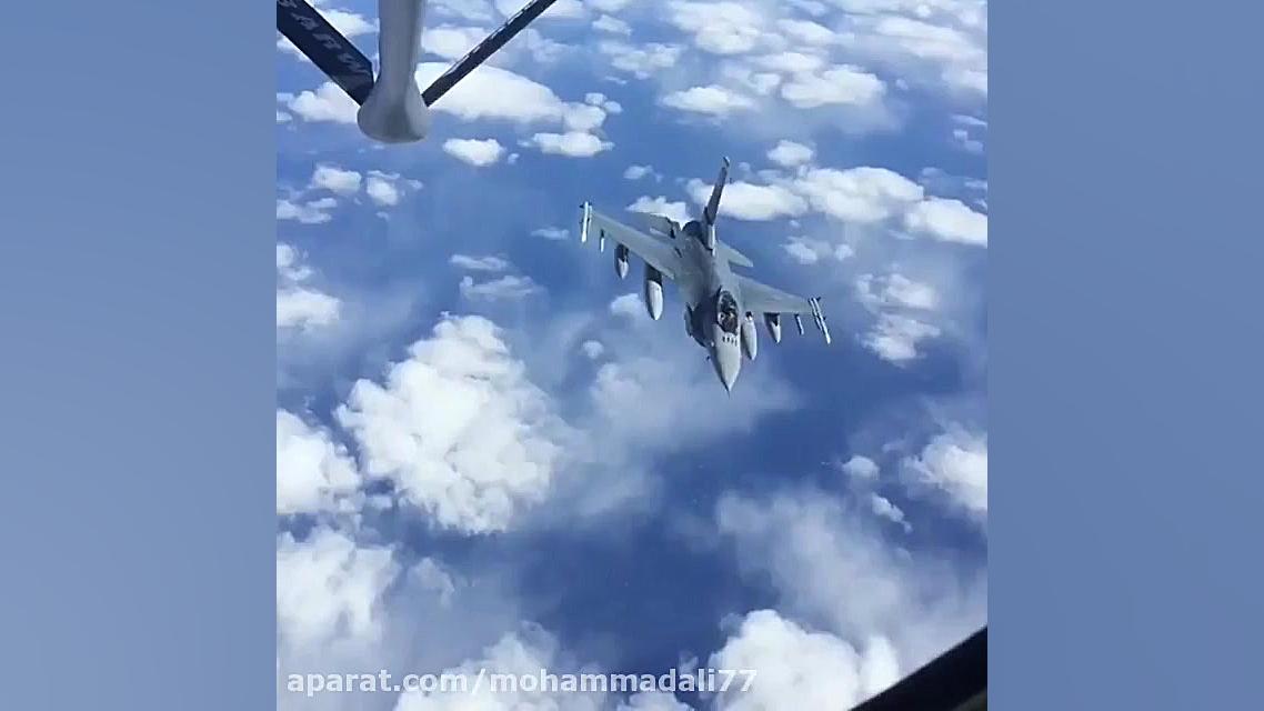 این اف 16 فالکن سوخت بزن نیست....