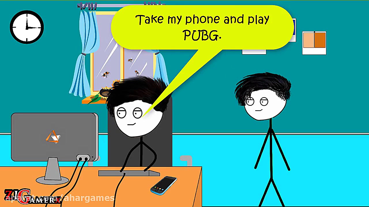 مقایسه طنز بین pubg pc و pubg...