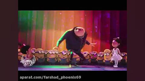 اهنگ مردم شهر روی عکس کارتونی