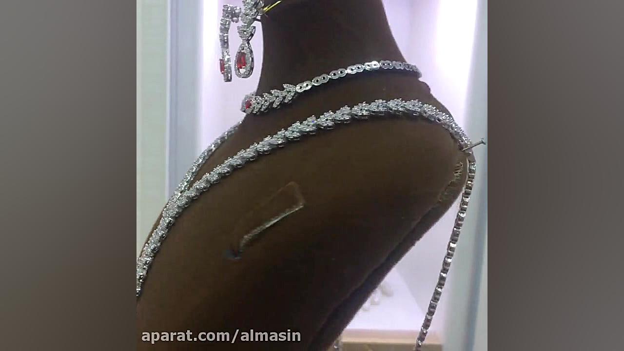 سرویس طرح جواهر نقره ترک