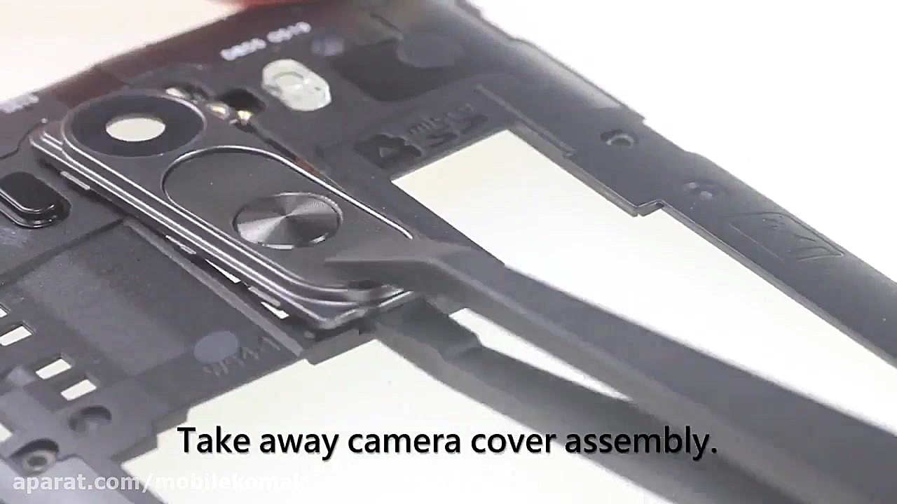 آموزش تعویض قاب پشتی LG G3