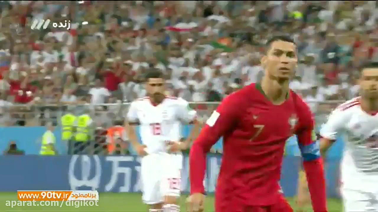 مهار پنالتی رونالدو توسط بیران...