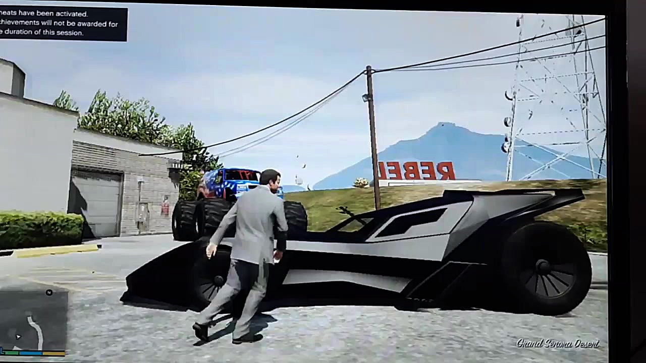 مکان ماشین بزرگ ماشین بتمن در...