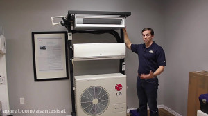 داکت اسپلیت و اسپلیت الجی LG