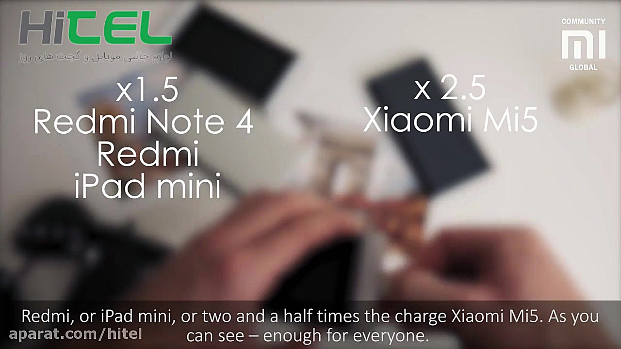 پاوربانک شیائومی 10000