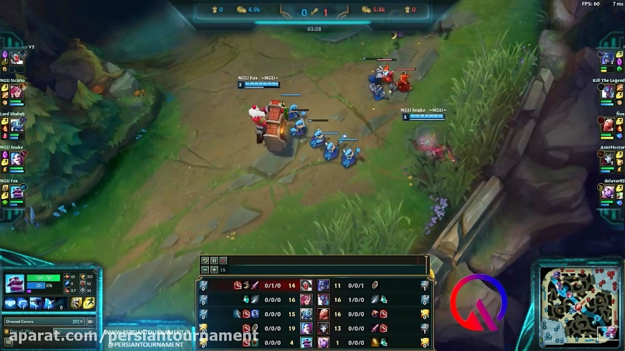 NGU Vs. Gods of Iran Game 3