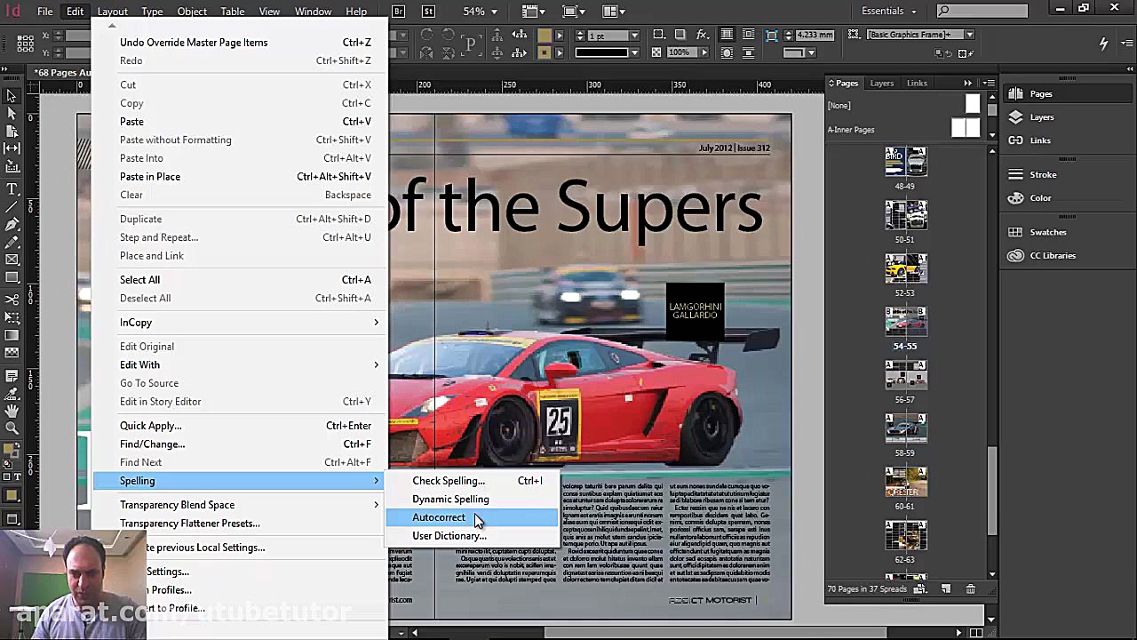 38 Adobe Indesign Training  سع...