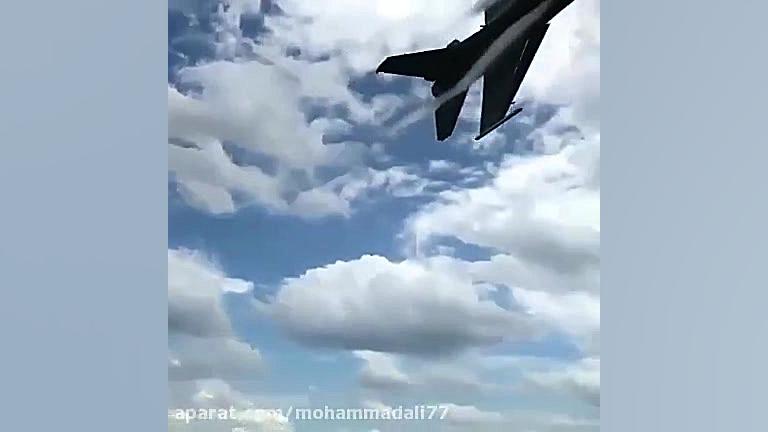 پرواز ارتفاع پست جنگنده اف 16...