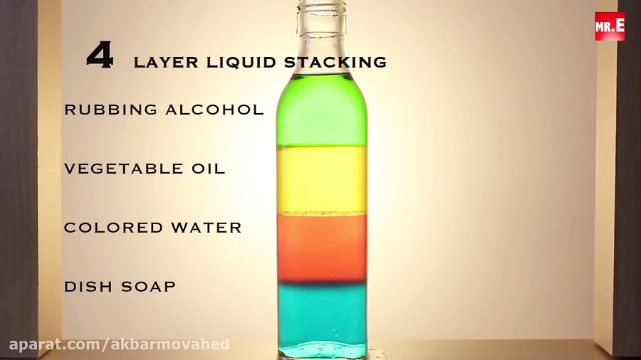 Amazing 7 Layer Liquid Stacking! (How To) Denser Than You Think