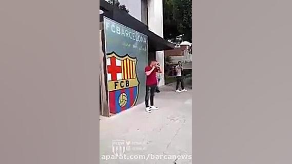 عکس رسمی آرتور در بارسلونا