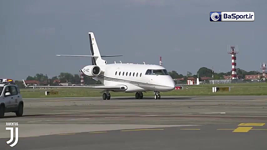 لحظه ورود کریستیانو رونالدو به...