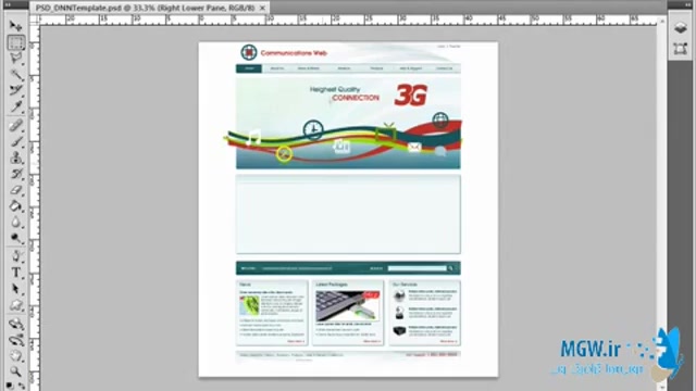 طراحی پوسته (قالب) برای دات نت...