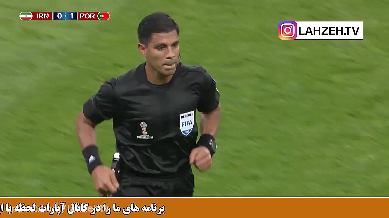 خلاصه بازی ایران و پرتغال در جام جهانی 2018 روسیه زمان130ثانیه