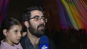 نورپردازی هنرمند فرانسوی بر رو...
