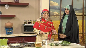 سوخاری تست مرغ و سالاد خرفه،به...