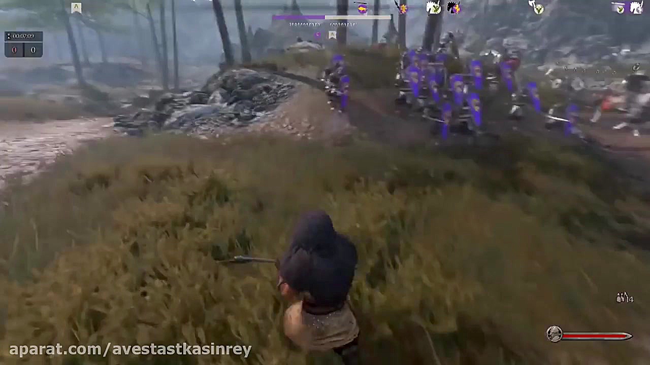 تمام کاراکترهای بازی mount and...