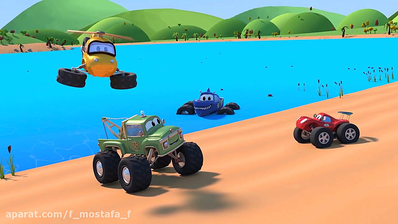 شهر ماشین ها  مسابقه کامیون ها