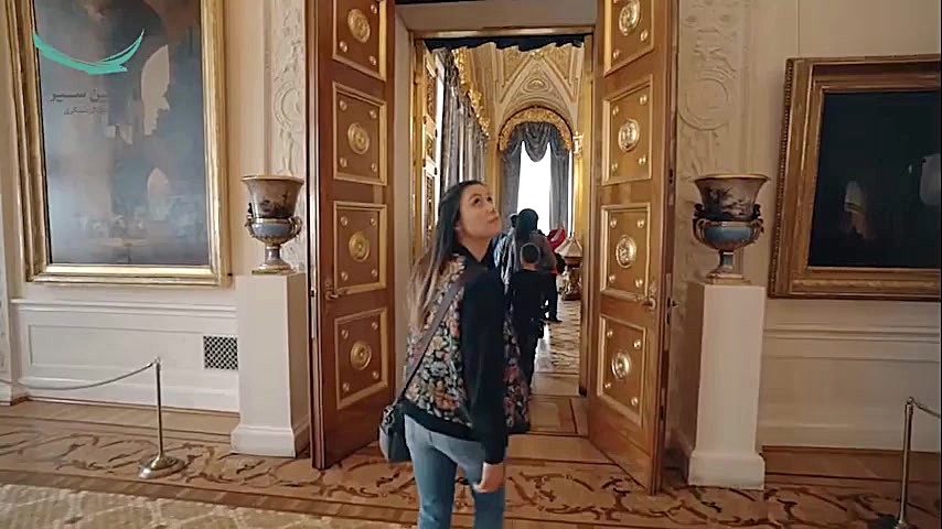 سفر به سن پترزبورگ  روسیه با ل...