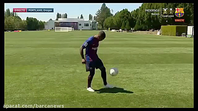 روپایی زدن مالکوم در مراسم معا...