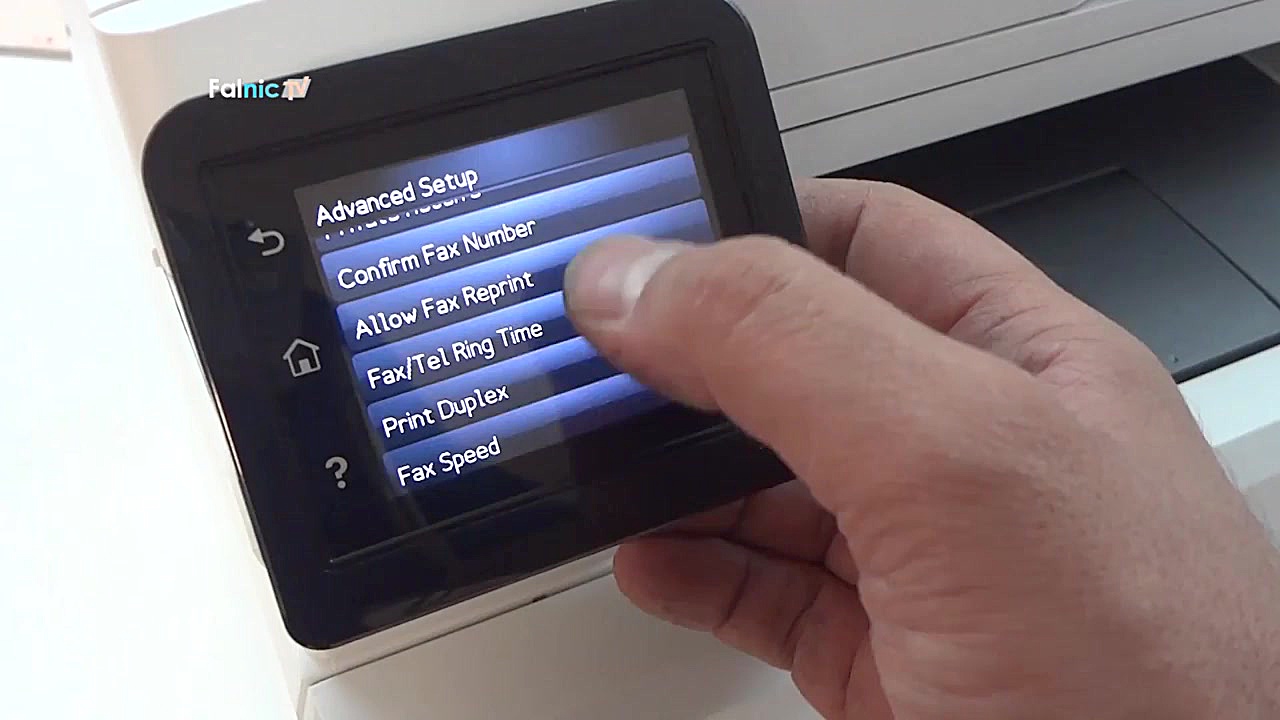 دریافت فکس بصورت دورو در پرینت...