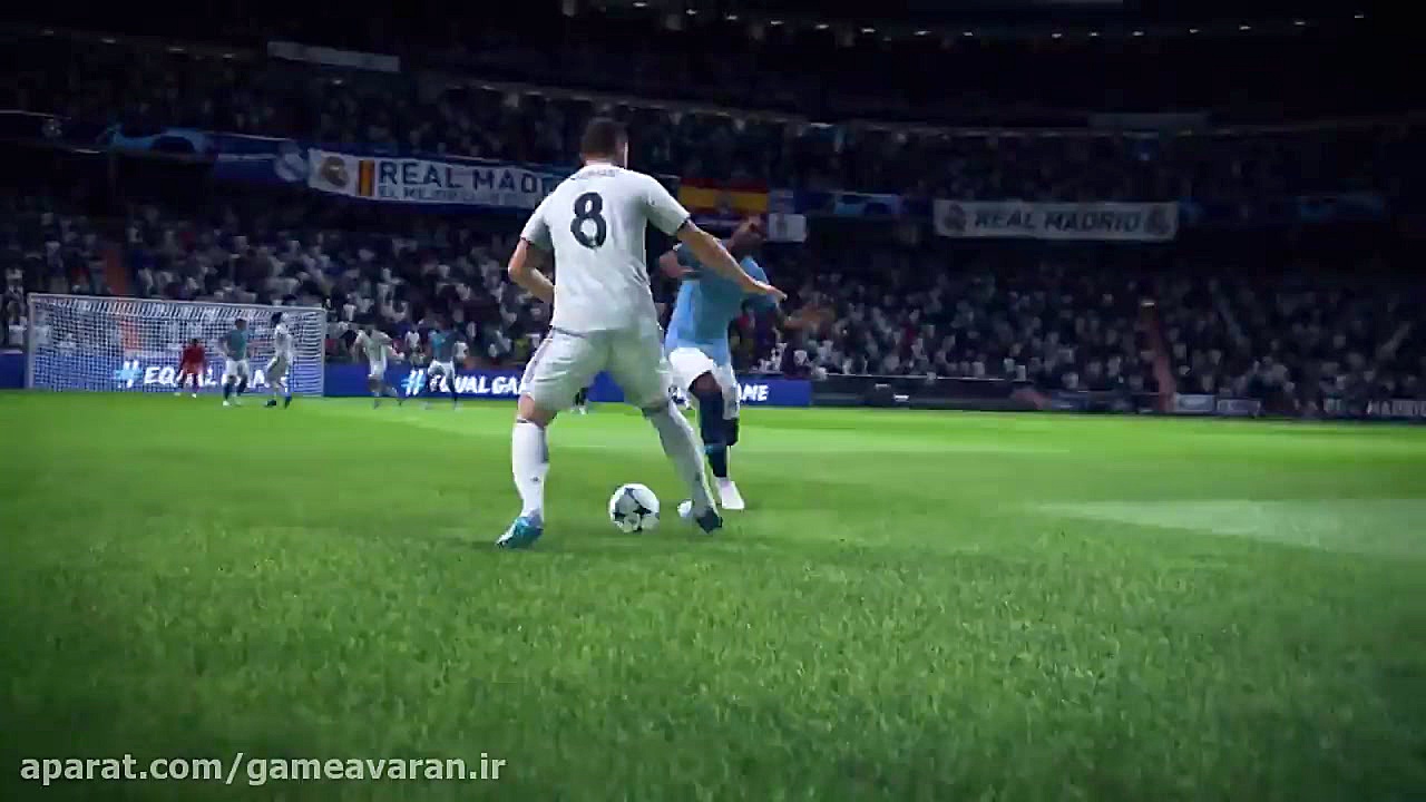 گیم پلی جدید بازی Fifa 19 و ام...