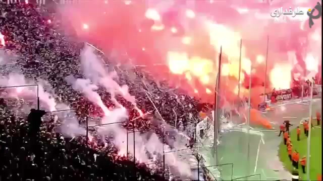 آتش بازی گسترده هواداران پائوک...