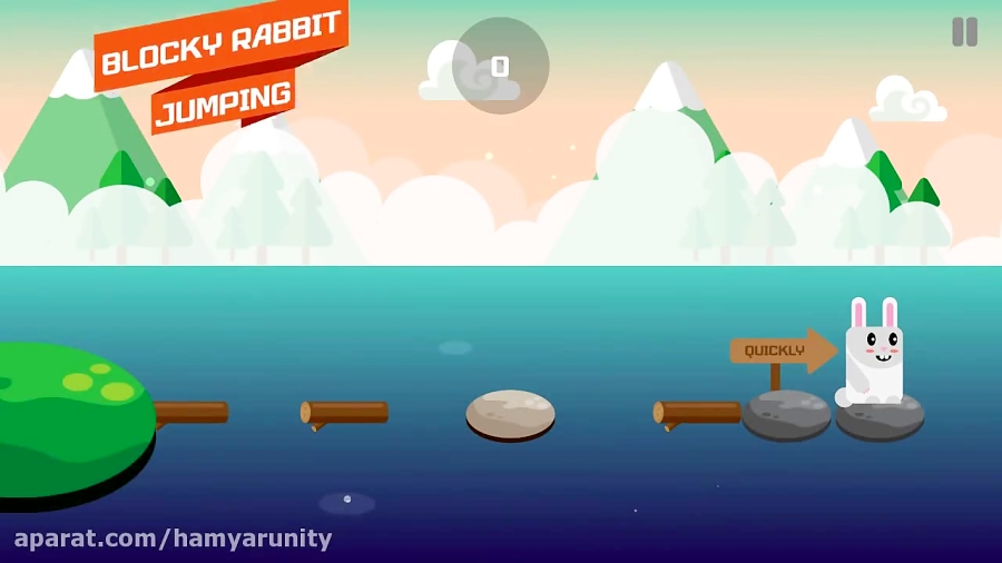 پکیج Blocky rabbit jumping