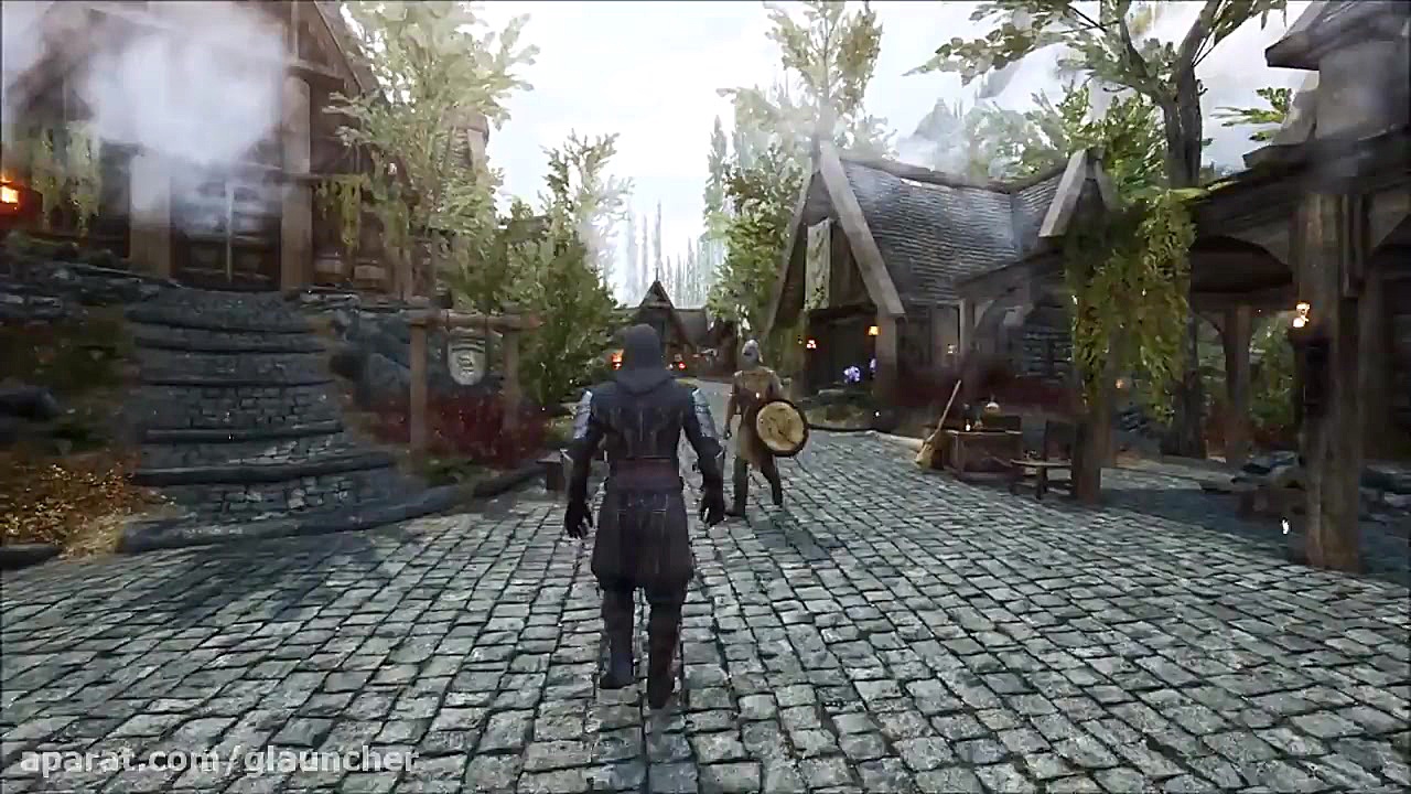 گیمپلی بازی SKYRIM 4K 60fps