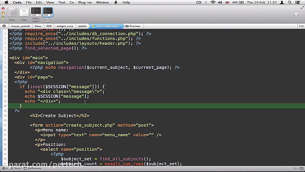۸۲ ردکردن داده ها از طریق SESS...