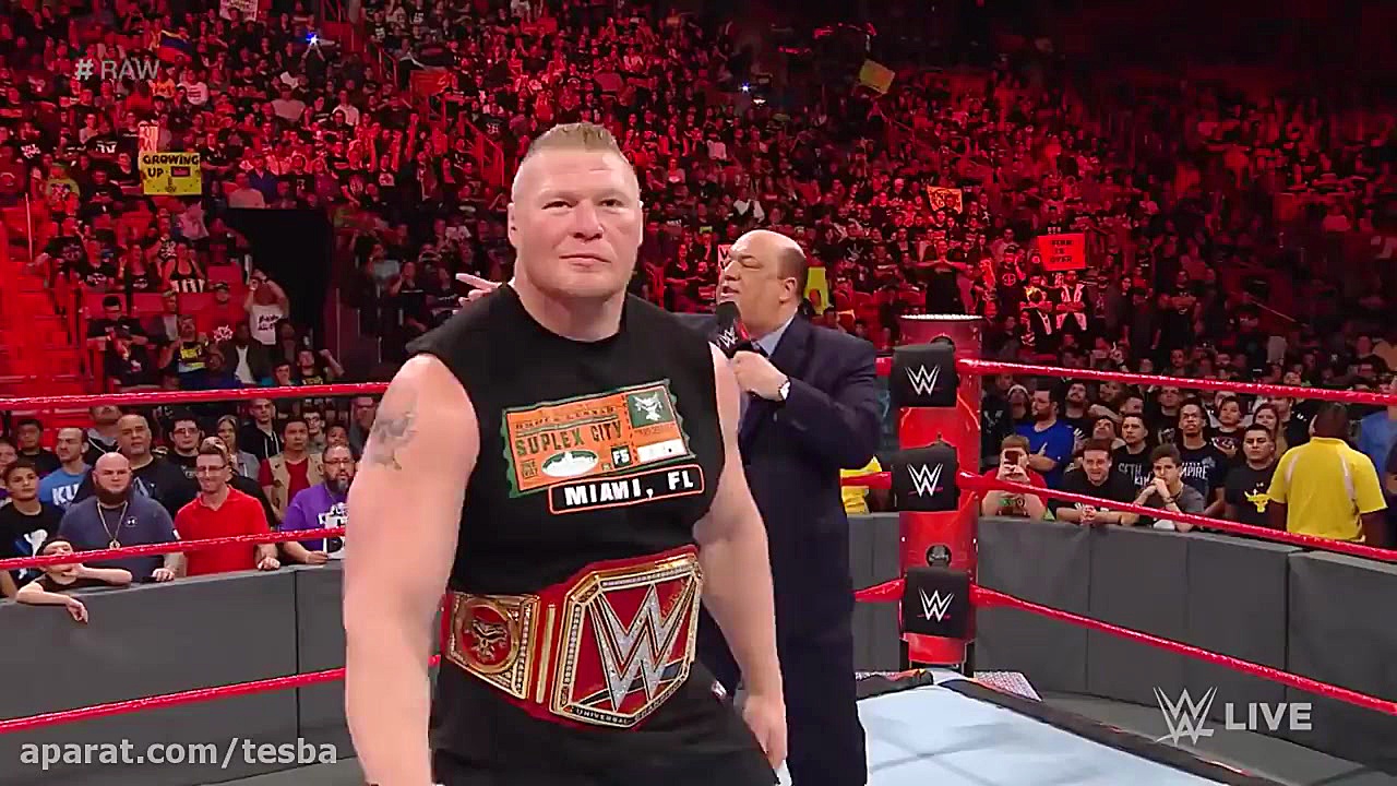 براک لزنر vs کین