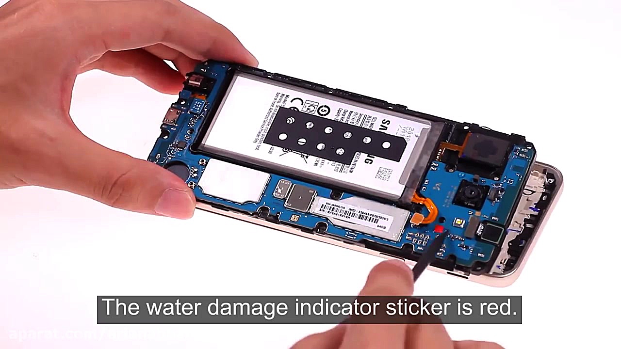 بررسی ضد آب بودن سامسونگ گلکسی...