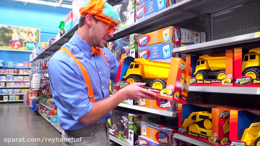 Blippi toy deals videos