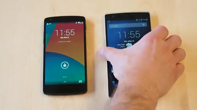 تست بوت وان‌پلاس وان و نکسوس ۵