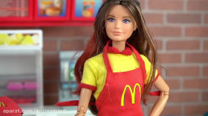 Barbie Doll Mc Donalds Drive T...