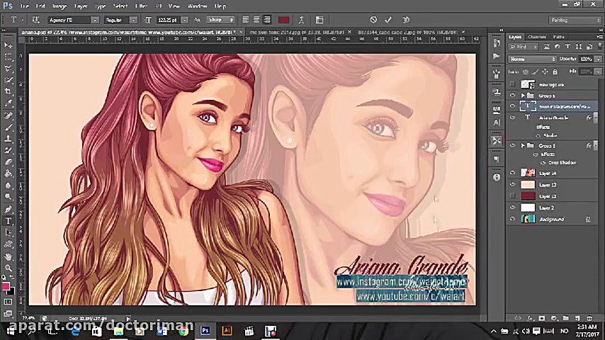 کارتونی{فتوشاپ}