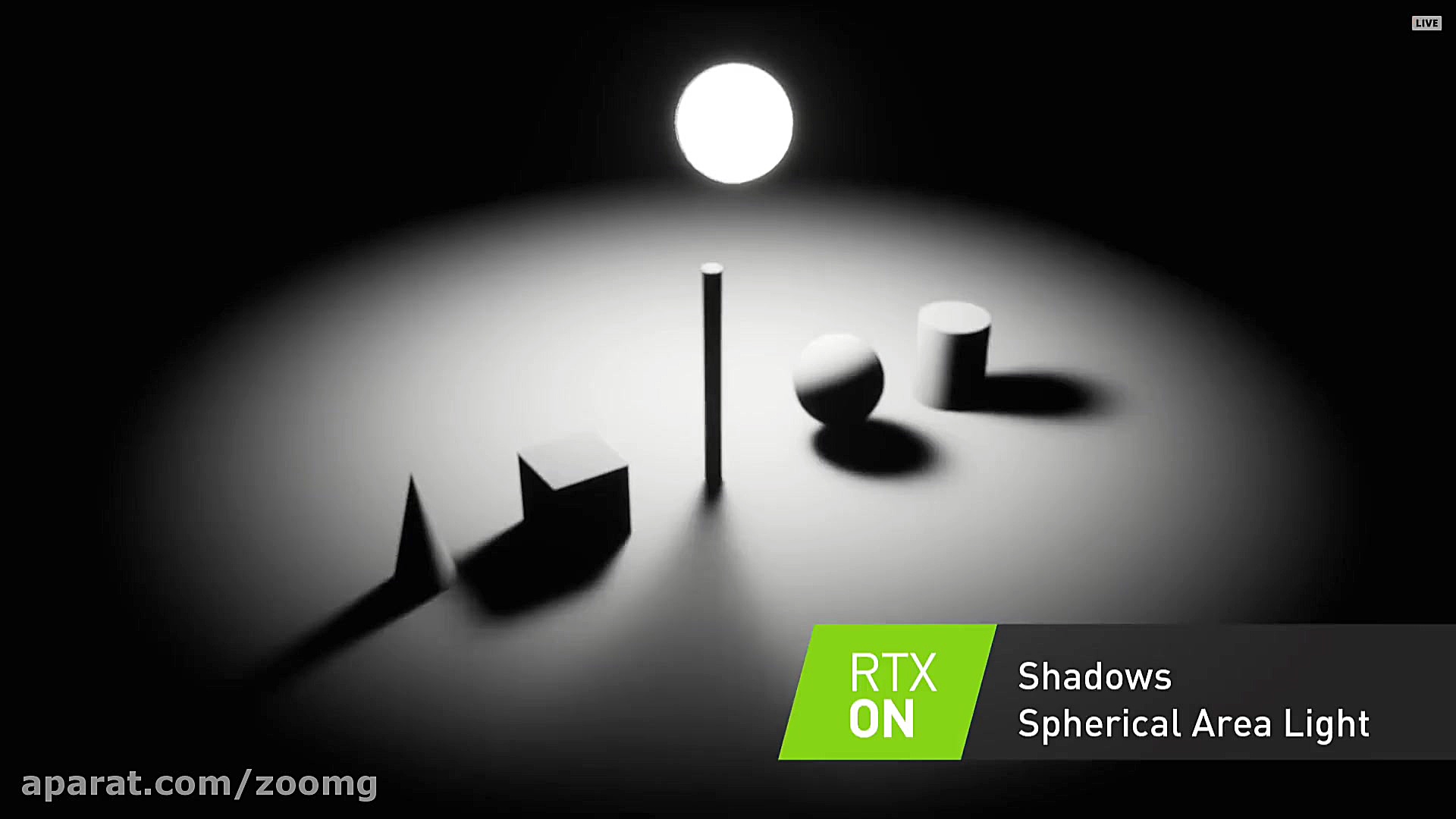 سایه ها و بازتاب در کارت گرافی...