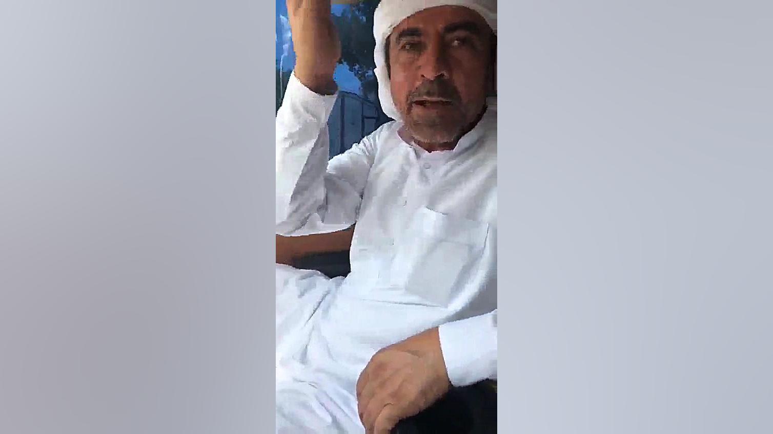 رقص مرد عرب باآهنگ خارجی درخیا...