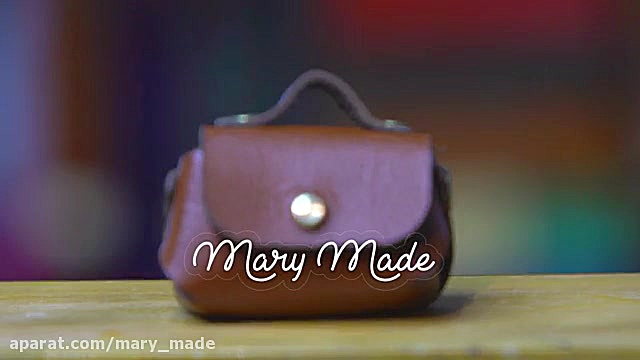 کیف چرم طبیعی دست دوز