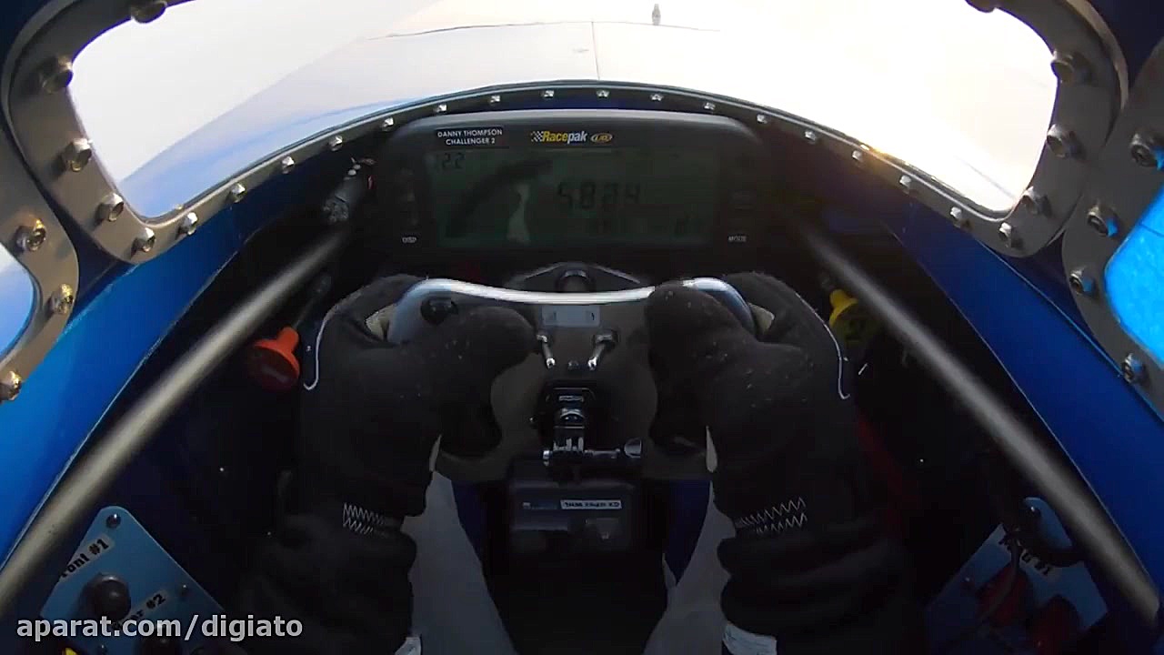 شکسته شدن رکورد سرعت زمینی خود...