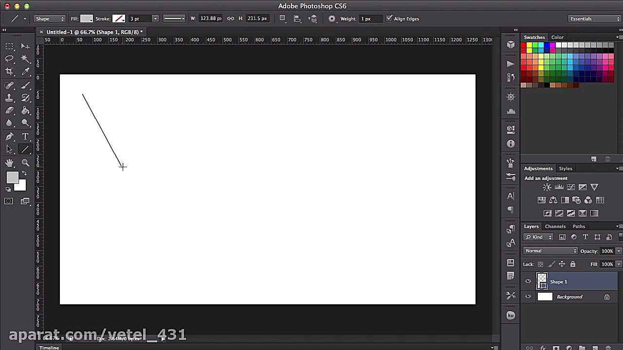 ۳۸  کشیدن اشکال مختلف داخل پرد...
