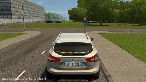 گیم پلی City Car Driving  نیسا...