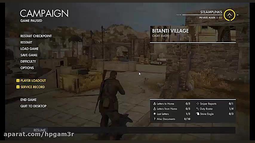 پارت 2  sniper 4