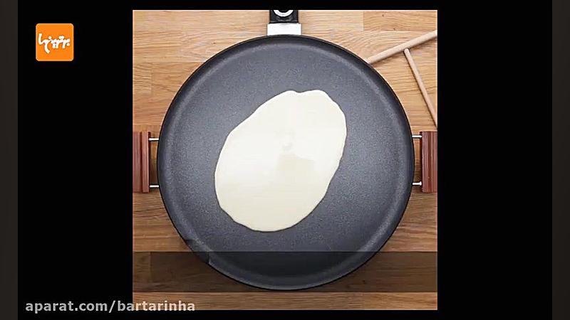 کریپ کیک غول پیکر؛ کیک صد لایه...