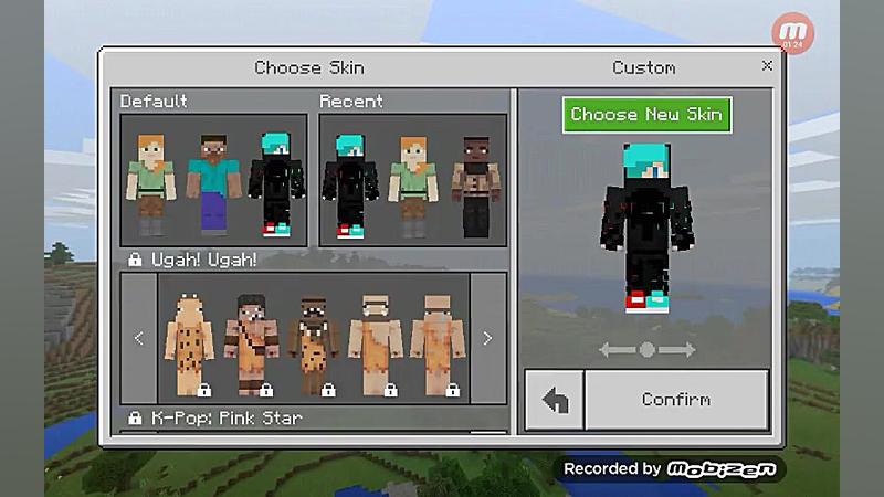 اموزش ماینکرافت اسکین (skin)